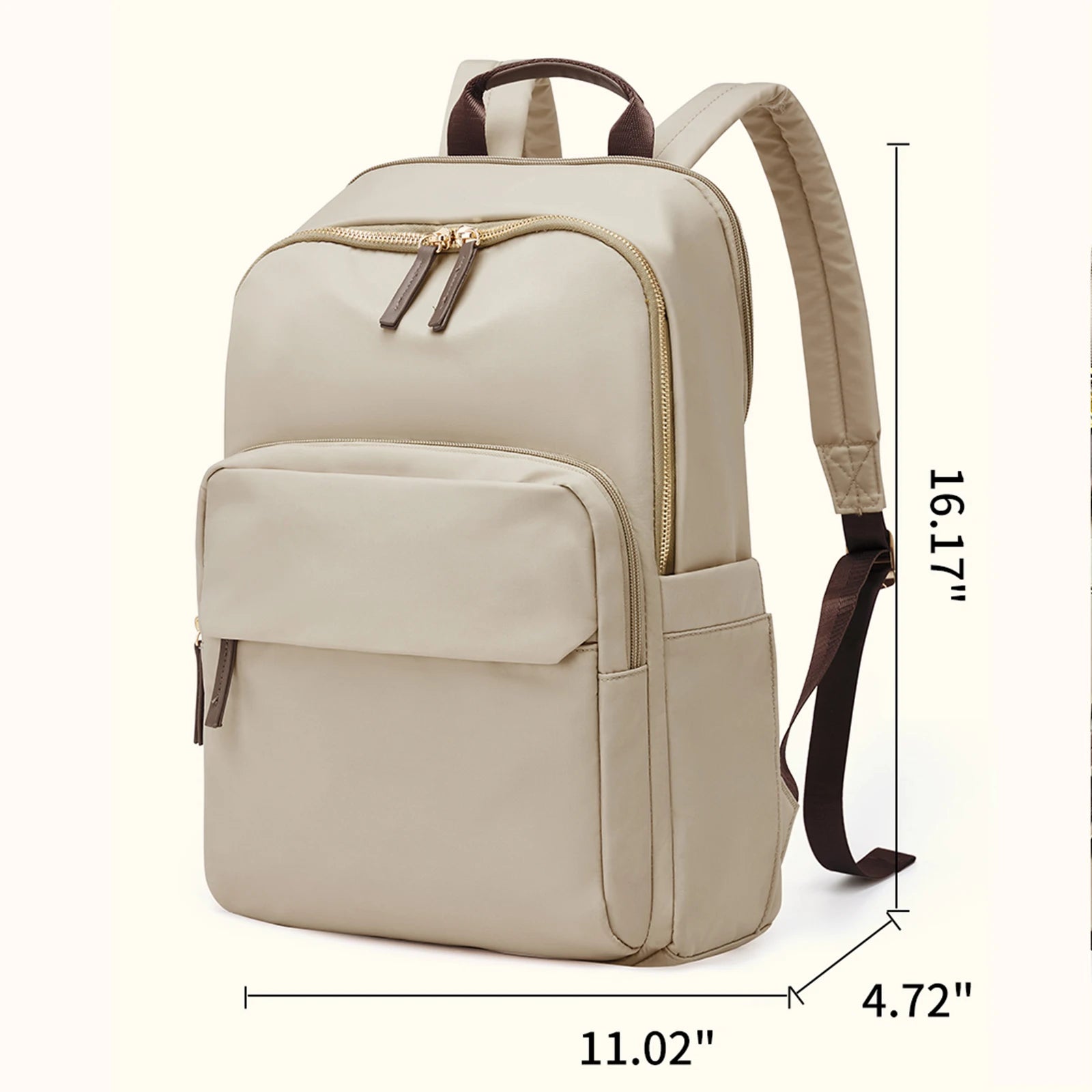 Sac À Dos Femme Ordi En Nylon Compartiment Pour Ordinateur