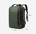 Sac À Dos Imperméable Homme Extensible Avec Port USB