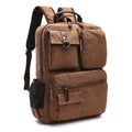 Sac À Dos Classe Homme En Toile Compartiment Ordinateur