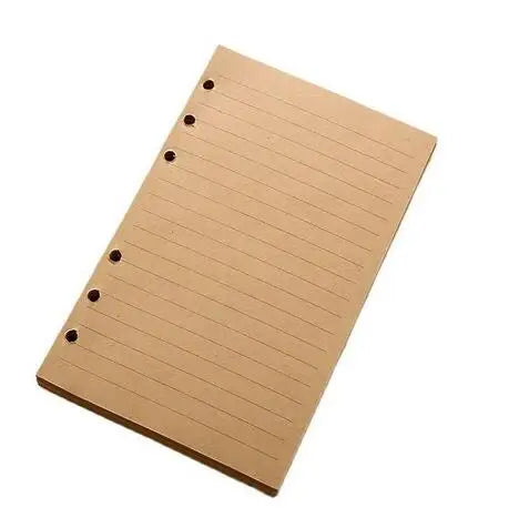 Carnet journal marron en similicuir PU motif feuilles d’érable A5 A6 A7