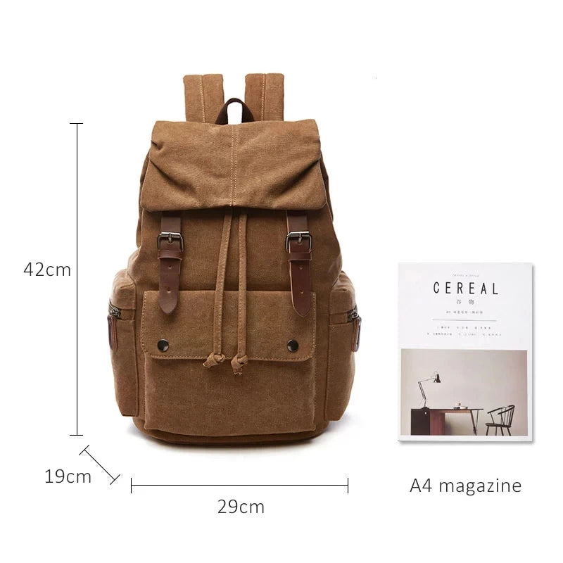 Sac À Dos Toile Pour Ordinateur Portable