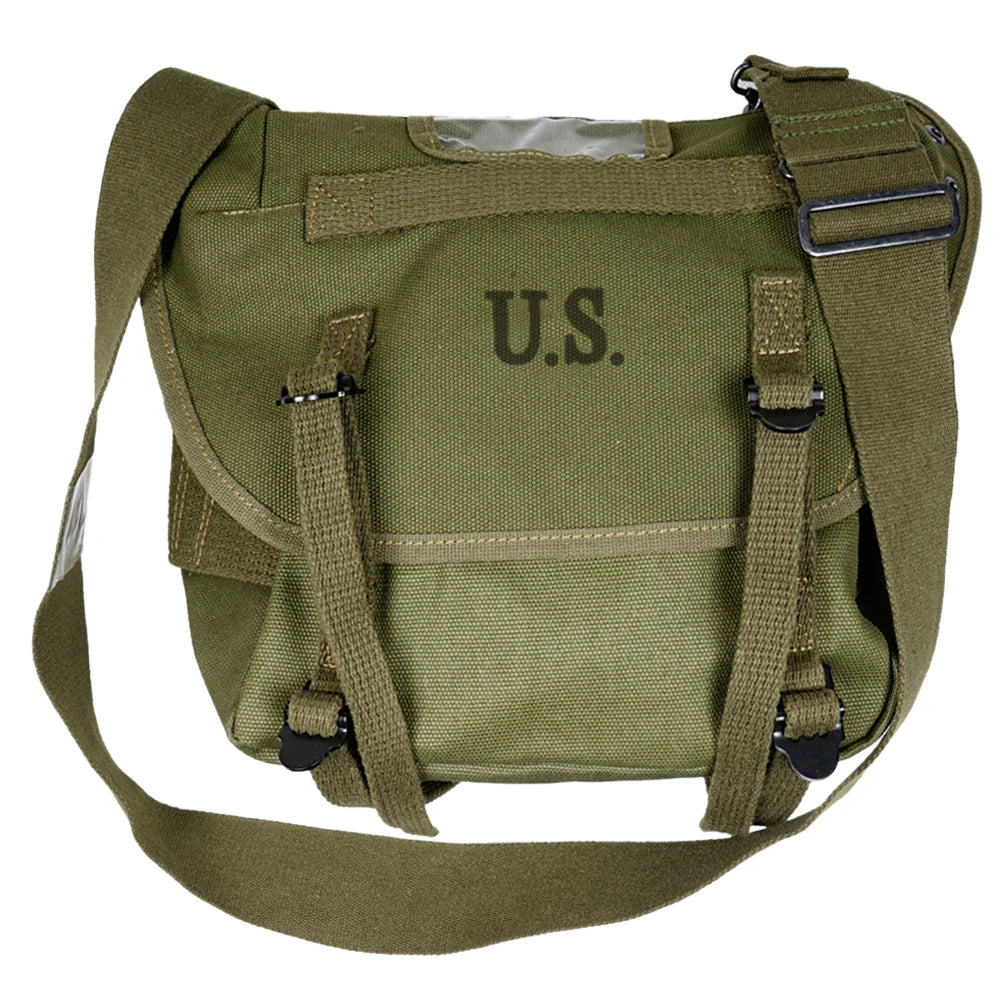 Sac À Dos Coton Toile Vert Armée