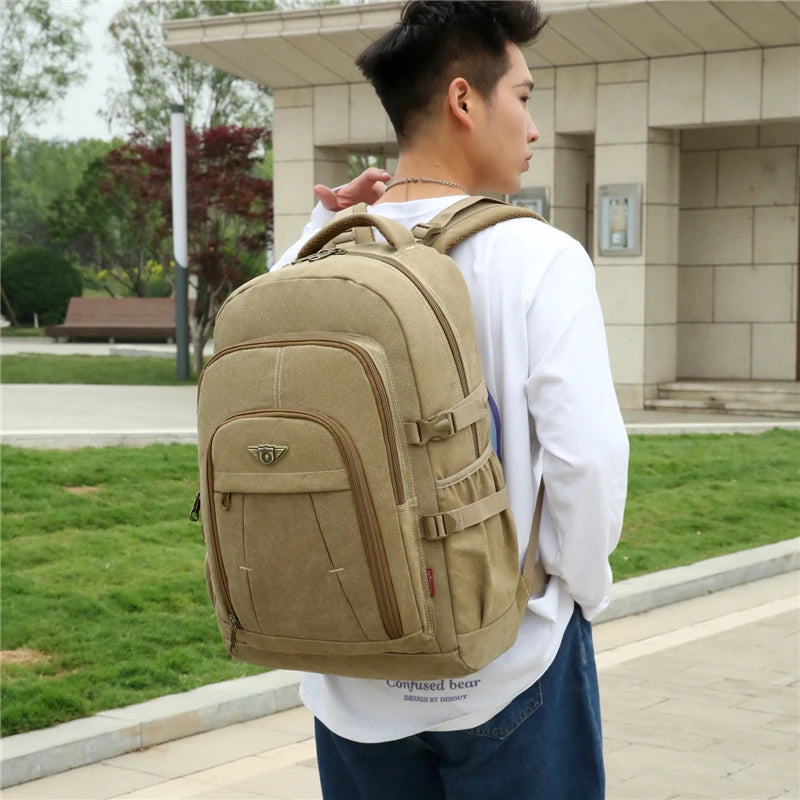 Sac À Dos Urbain Homme En Toile Pour Ordinateur Portable