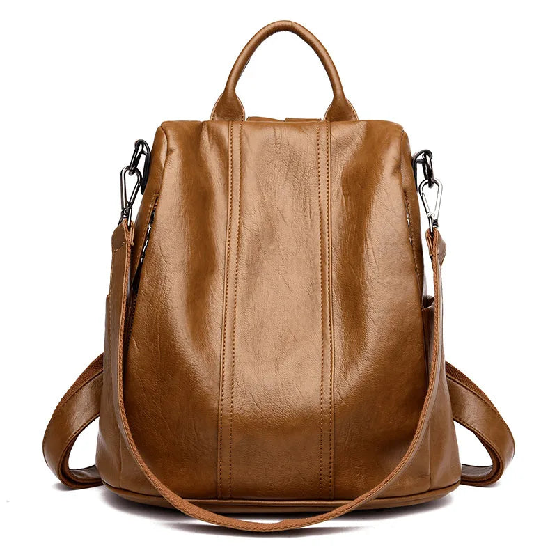 Sac À Dos En Cuire Femme Cuir Véritable De Mouton