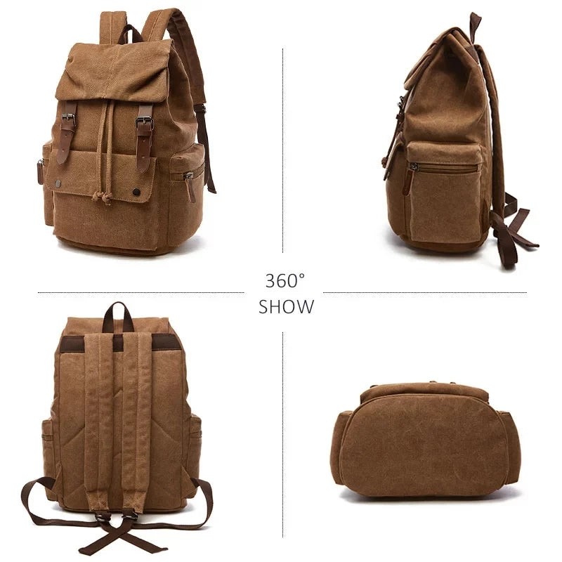Sac À Dos Toile Pour Ordinateur Portable