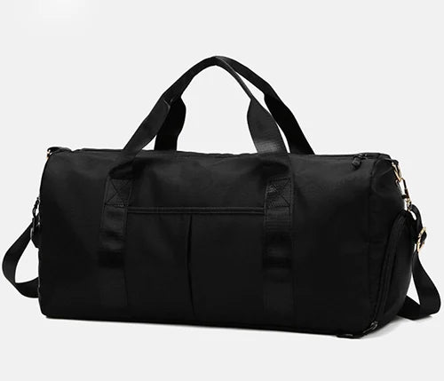 Sac polochon de voyage personnalisable brodé avec compartiment à chaussures