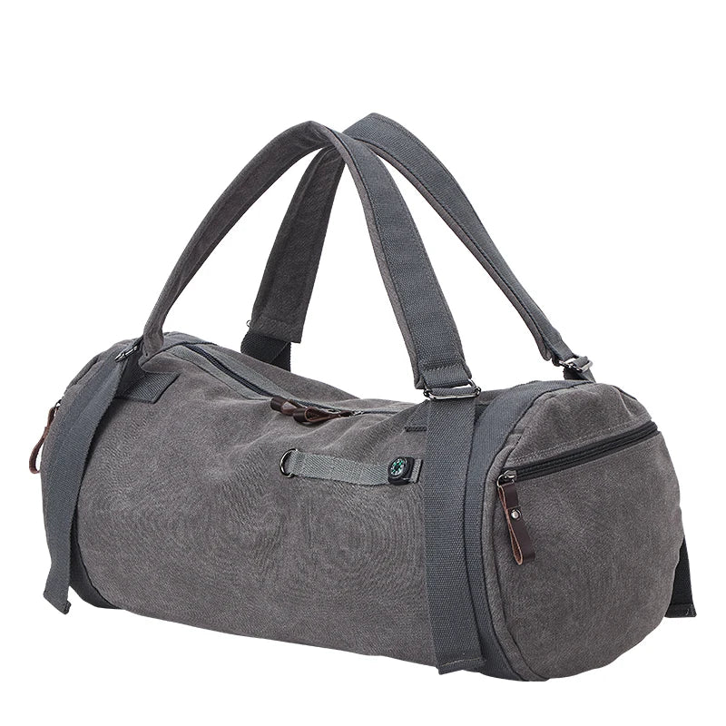 Sac À Dos Seau En Toile Imperméable À Fermeture Zippée