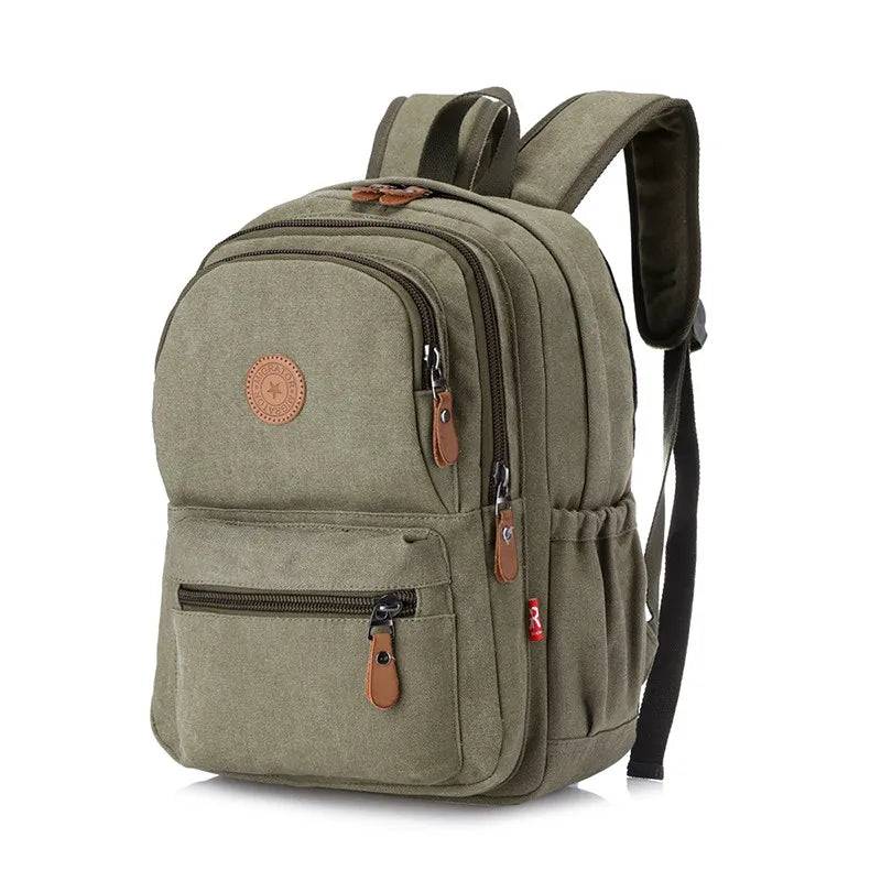 Sac À Dos Souple En Toile Kaki
