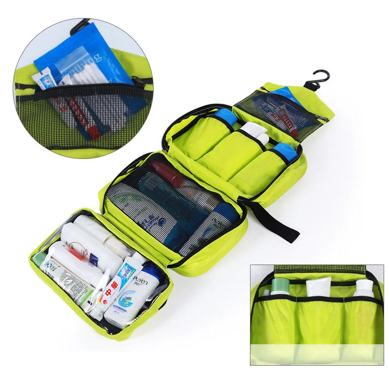 Trousse De Toilette De Voyage Suspendue Pliable