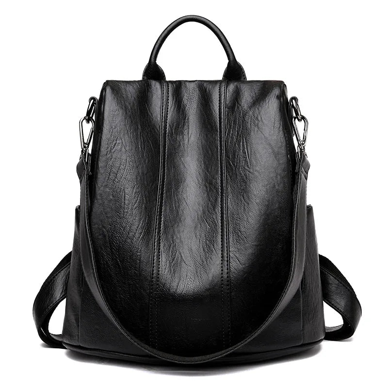 Sac À Dos En Cuire Femme Cuir Véritable De Mouton