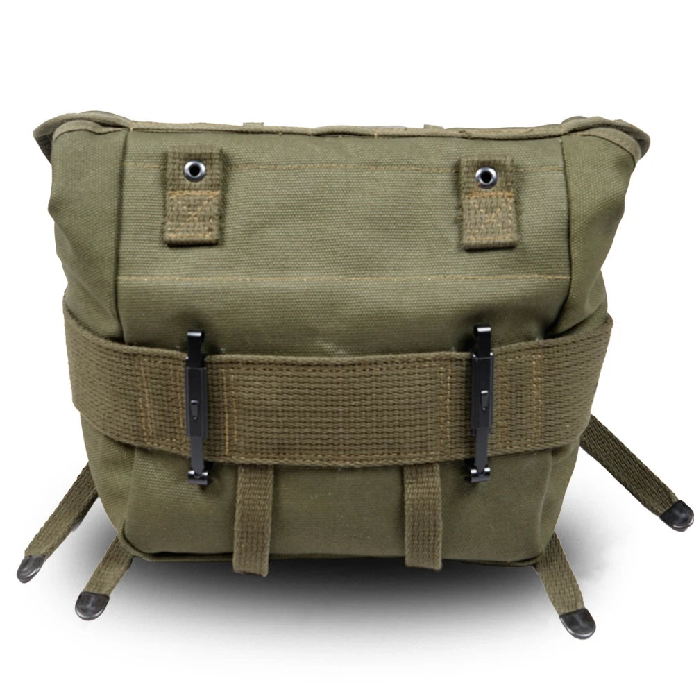 Sac À Dos Coton Toile Vert Armée