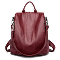 Sac À Dos En Cuire Femme Cuir Véritable De Mouton