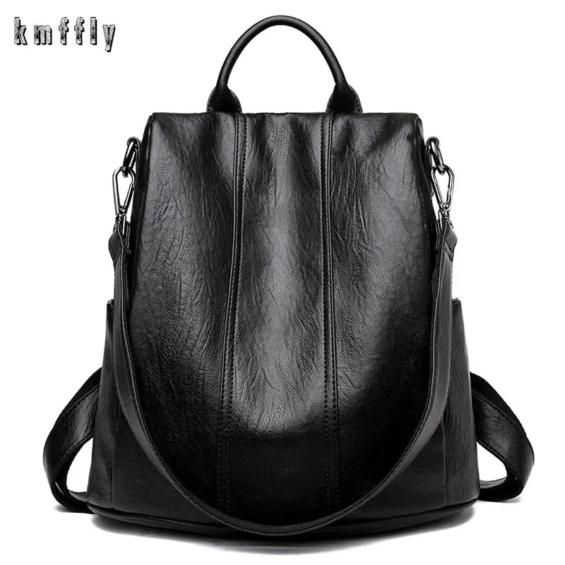 Sac À Dos En Cuire Femme Cuir Véritable De Mouton