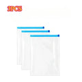 Lot de 5 sacs de compression sous vide sans pompe pour voyage