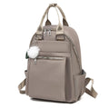 Sac À Dos 20-35 L Avec Poche Avant Zippée Tissu Oxford