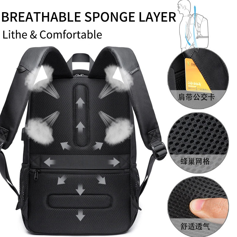 Sac À Dos Femme Ordinateur Portable Avec Port USB Externe