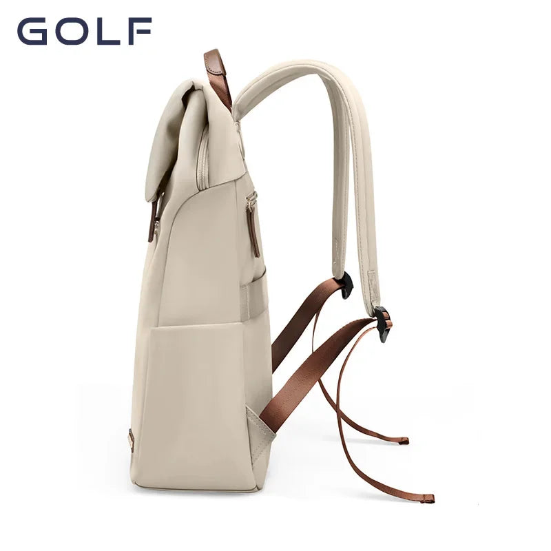 Sac À Dos Antivol Imperméable En Cuir Synthétique