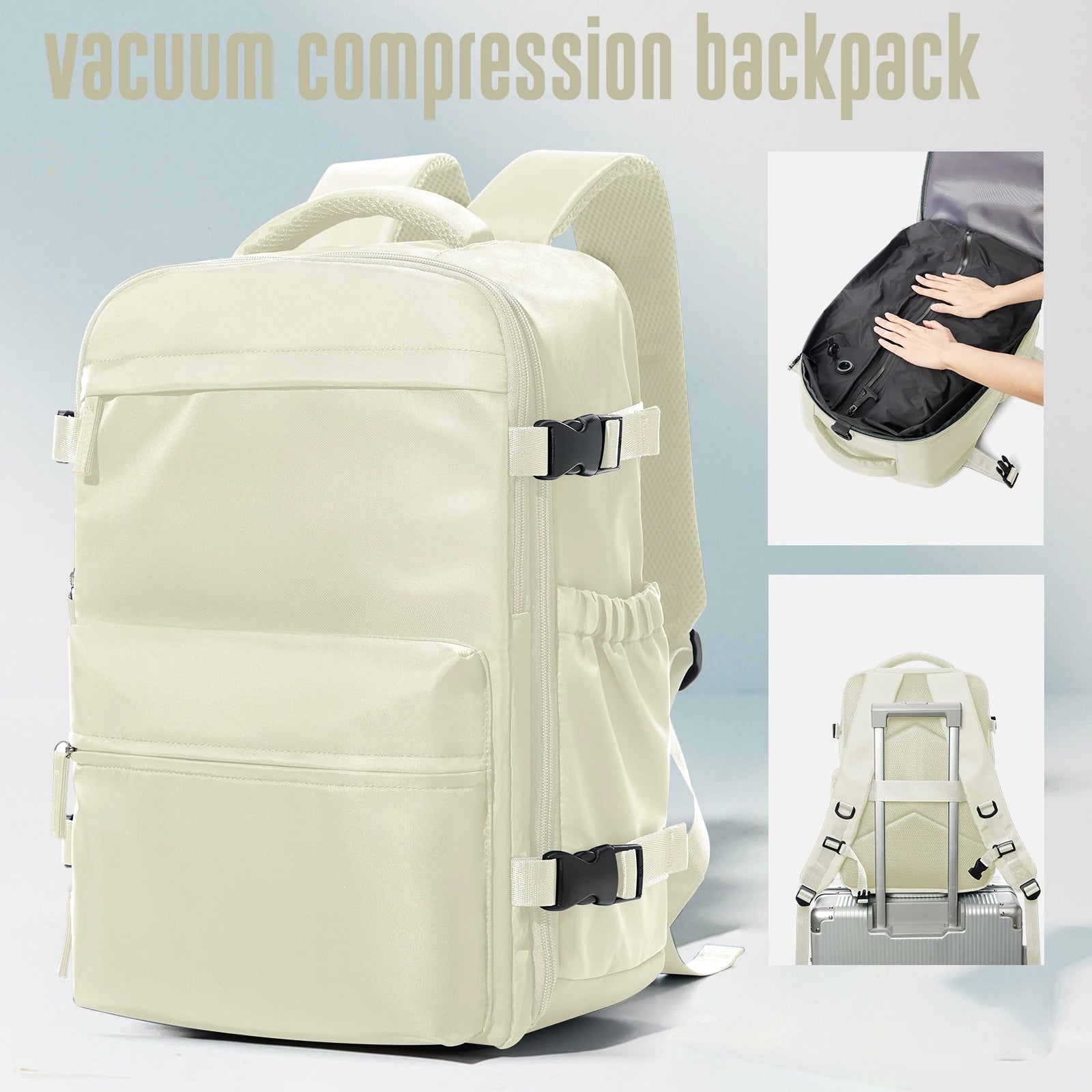 Sac À Dos De Voyage Compression Sous Vide Compartiment