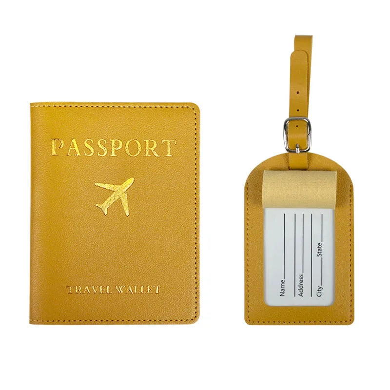 Accessoires Avion Voyage Ensemble De 2 Pièces PU