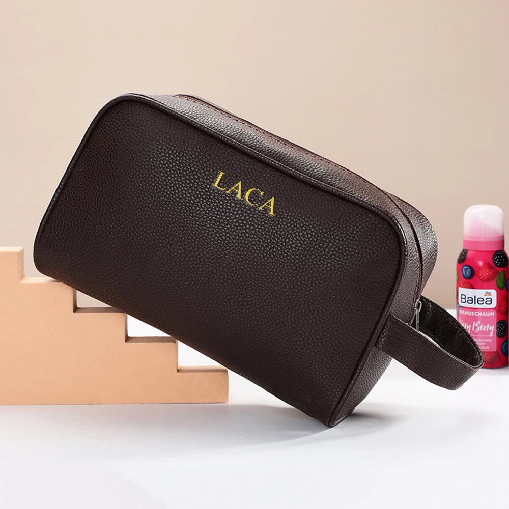 Trousse De Toilette Personnalisable Avec Nom Ou Initiales
