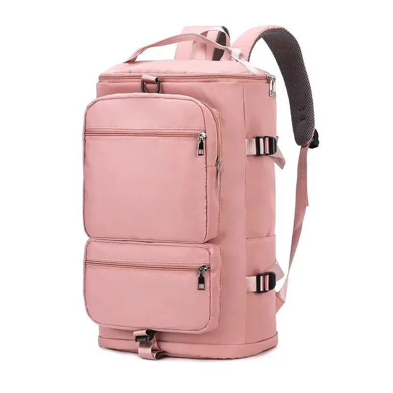 Sac À Dos Sport Homme Vert Menthe Poches Frontales Zippées