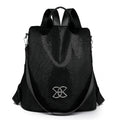 Sac À Dos Antivol Noir En Nylon