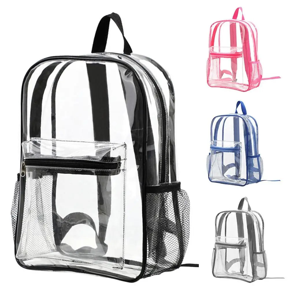 Sac À Dos Sport Femme Transparent En PVC