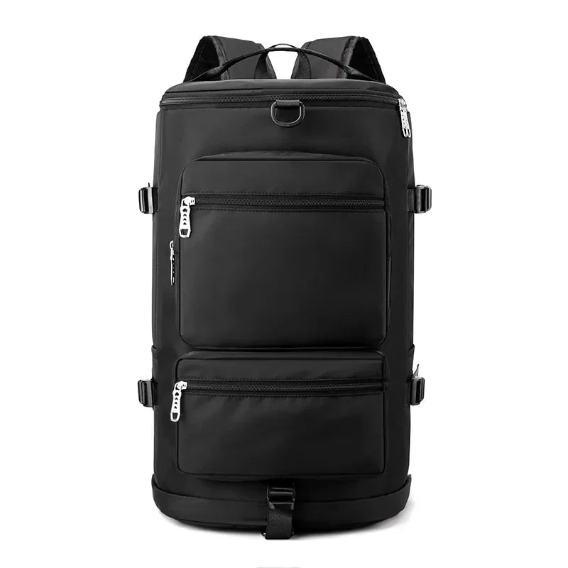 Sac À Dos Sport Homme Vert Menthe Poches Frontales Zippées