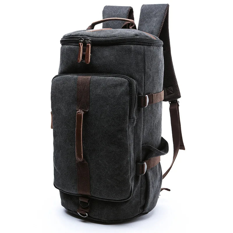 Sac À Dos Cylindrique En Toile