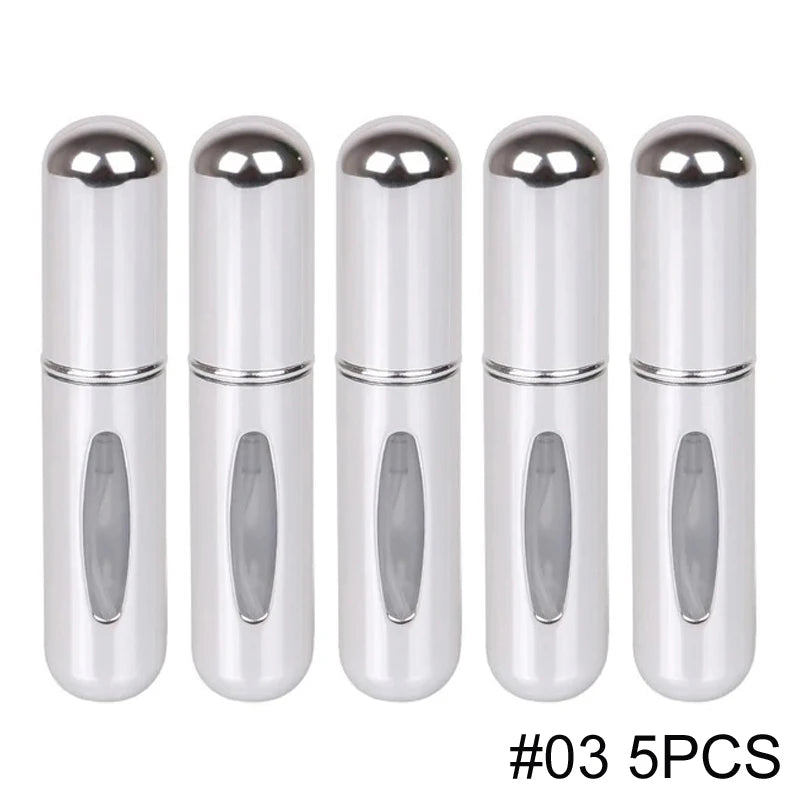 Atomiseur de parfum rechargeable 5 ml avec fenêtre ovale