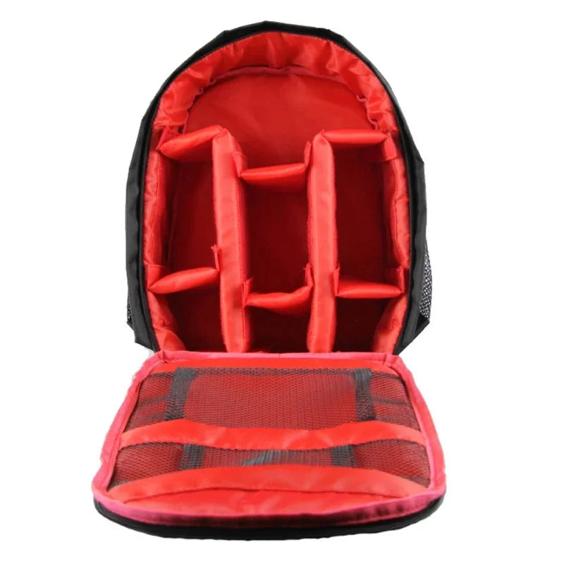 Sac À Dos Noir Imperméable À Cloisons Amovibles