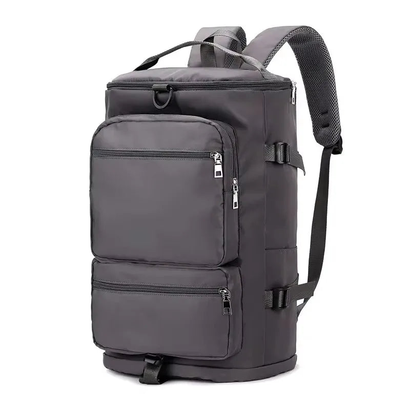 Sac À Dos Sport Homme Vert Menthe Poches Frontales Zippées