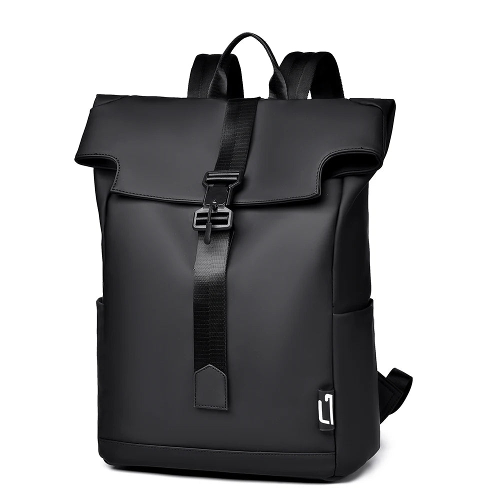 Sac À Dos PVC Imperméable Rabattable À Boucle