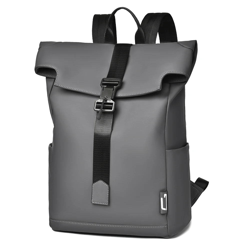 Sac À Dos PVC Imperméable Rabattable À Boucle