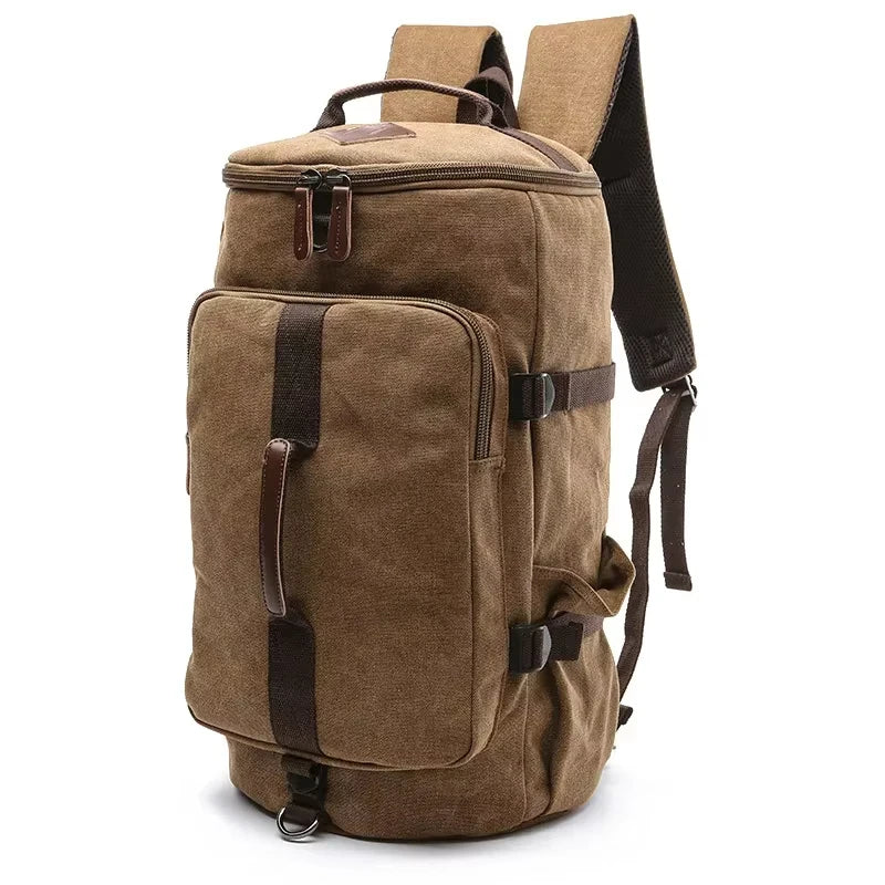 Sac À Dos Cylindrique En Toile
