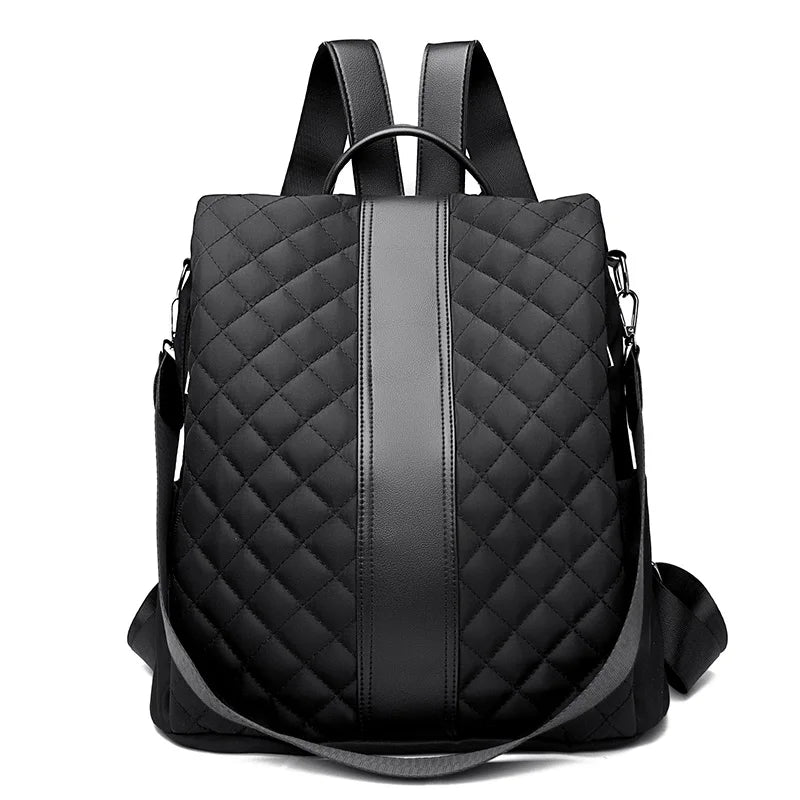 Sac À Dos Femme Voyage Antivol Tissu Oxford