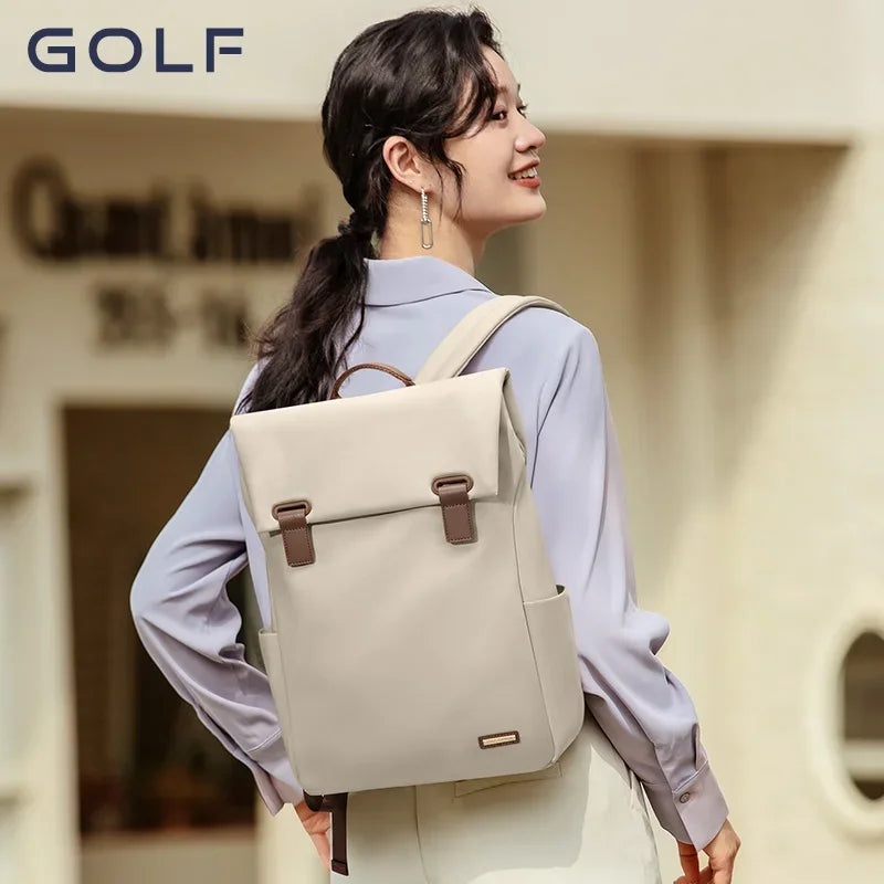 Sac À Dos Antivol Imperméable En Cuir Synthétique