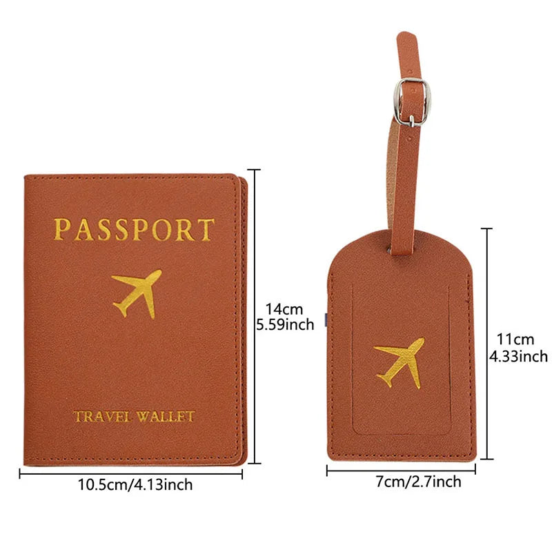 Accessoires Avion Voyage Ensemble De 2 Pièces PU