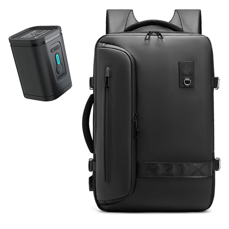Sac À Dos Extensible Noir Pour Ordinateur Portable