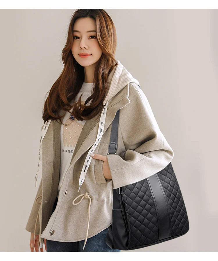 Sac À Dos Femme Voyage Antivol Tissu Oxford