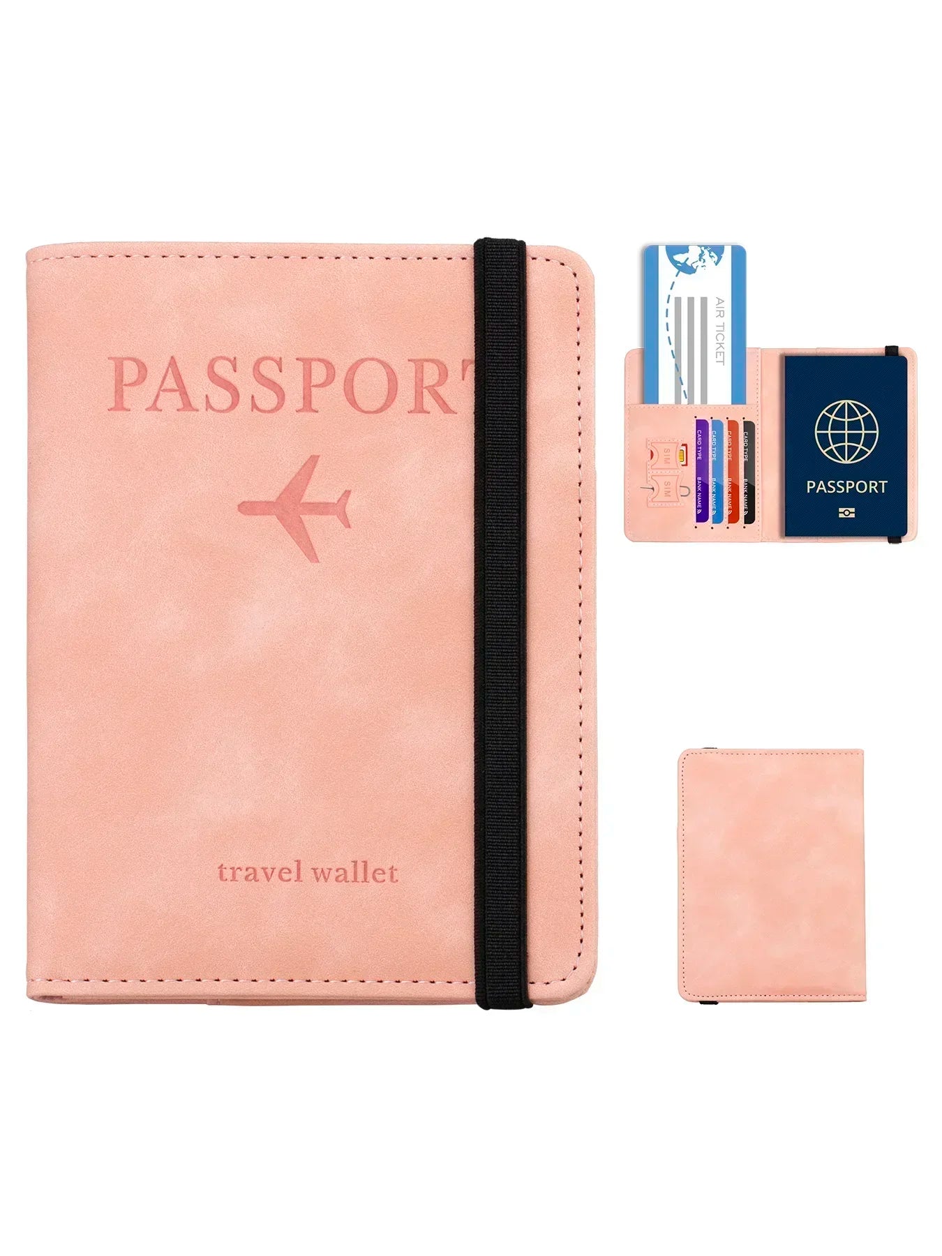 Accessoires Voyage RFID Rose