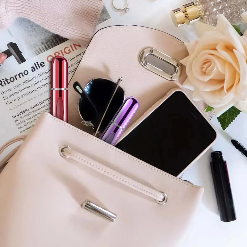 Atomiseur de parfum rechargeable 5 ml avec fenêtre ovale