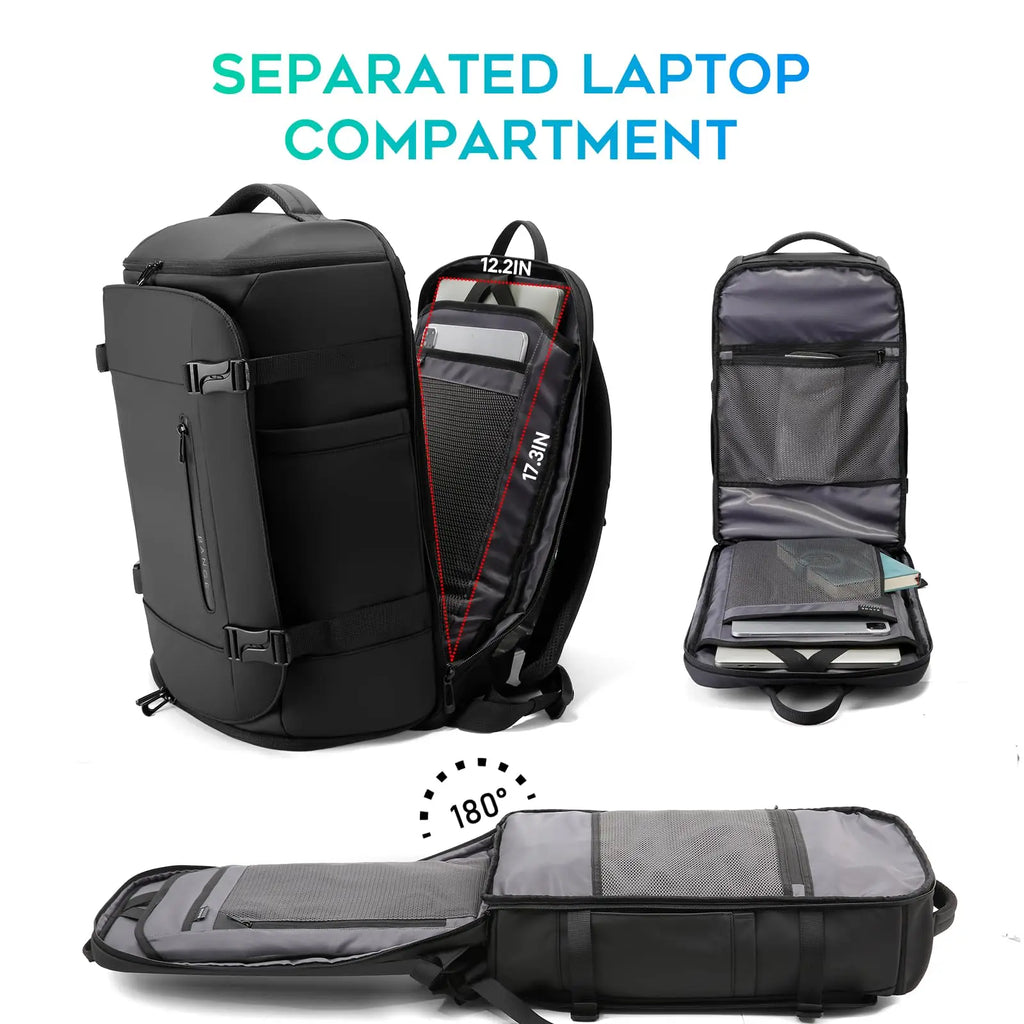 Sac À Dos Oxford Grande Capacité Compartiment À Chaussures