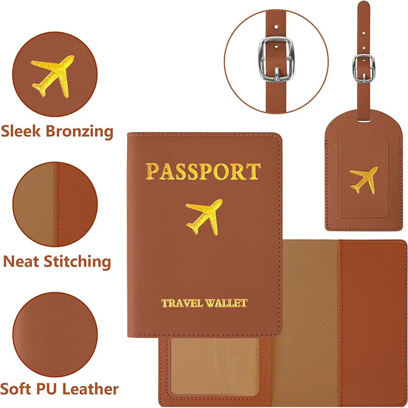 Accessoires Avion Voyage Ensemble De 2 Pièces PU