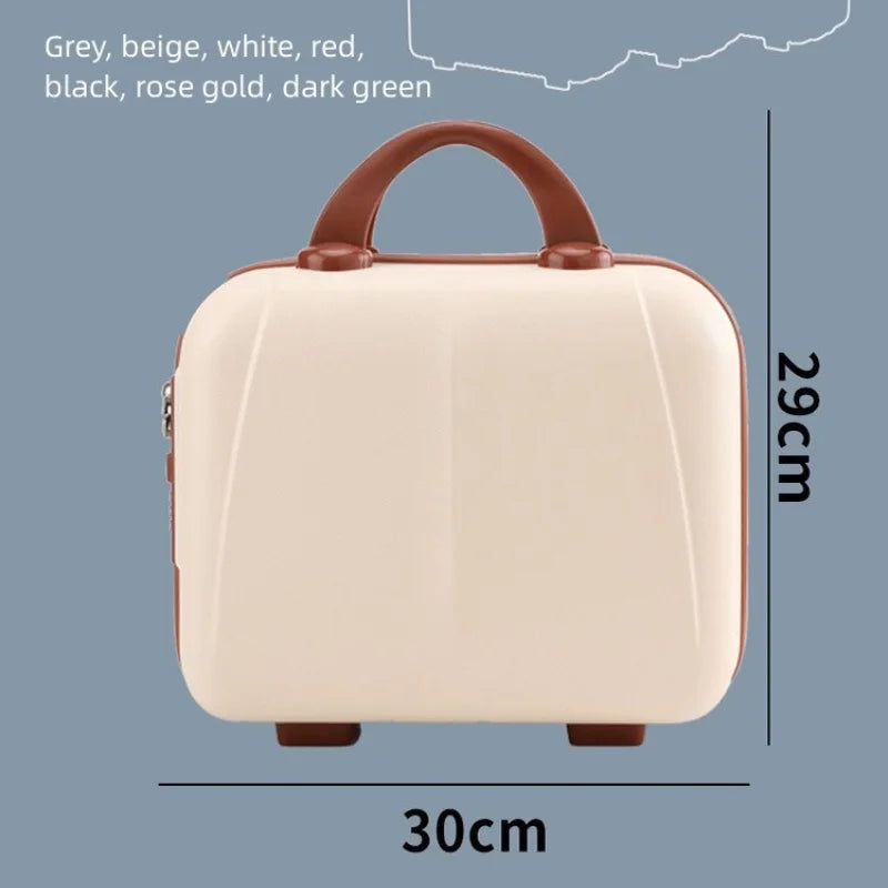Trousse De Toilette Vanity Rigide En ABS Avec Serrure
