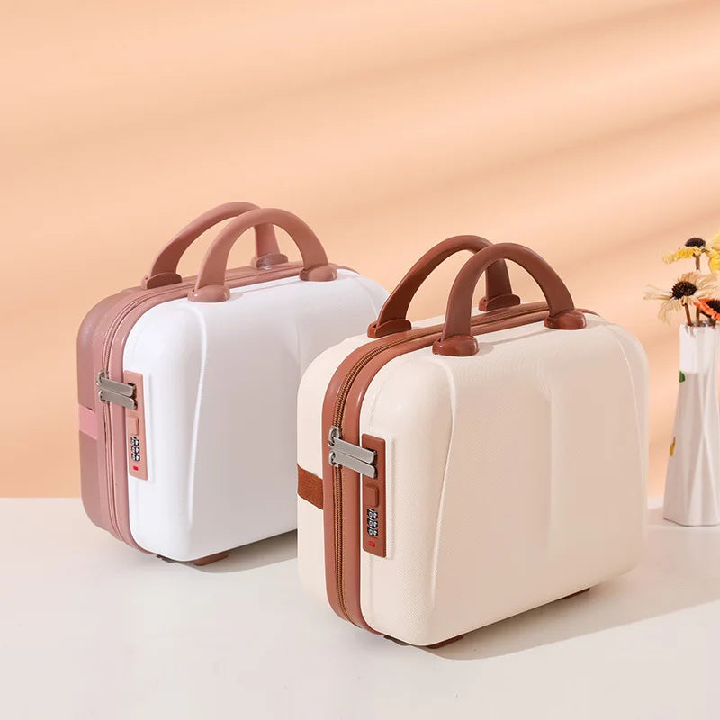 Trousse De Toilette Vanity Rigide En ABS Avec Serrure