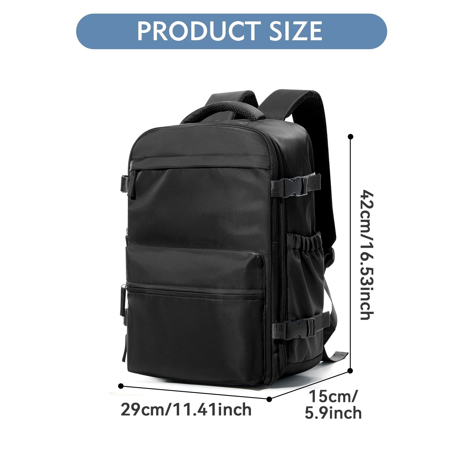 Sac À Dos De Voyage Compression Sous Vide Compartiment