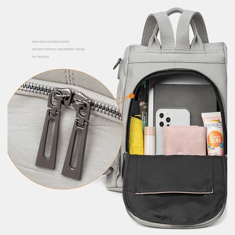 Sac À Dos PU Femme