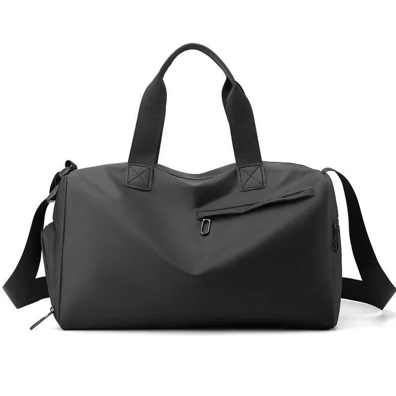 Sac de sport noir imperméable avec séparation sec et humide
