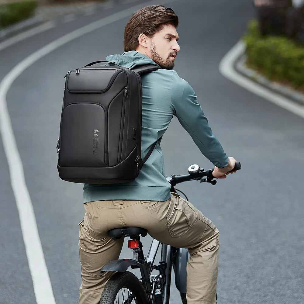 Sac À Dos Imperméable Avec Port USB Pour Ordinateur Portable
